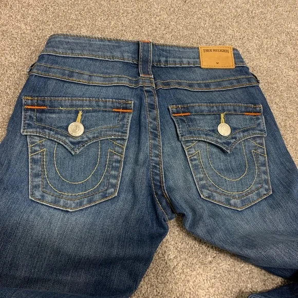 True Religion Cora Mid-Rise Straight Leg Jeans – Size 23 – NWOT - Picture 10 of 15